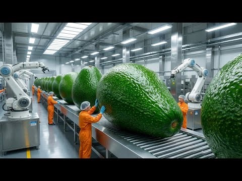 Inside a Modern Avocado Processing & Export Packing Factory | From Harvest to Shipment Full Process