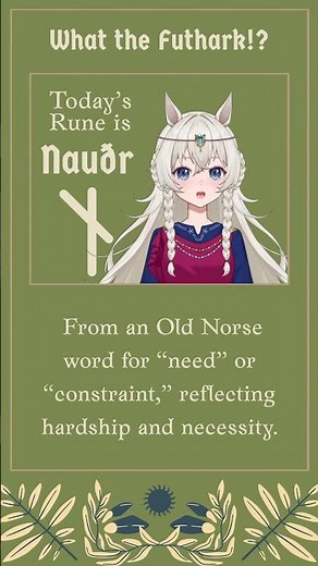 What was the Naudr Rune?