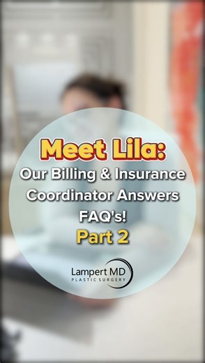 Meet Lila, our Billing & Insurance Coordinator here at Lampert MD! She’s answering some of the most common insurance questions we receive about explant surgery, including: ✔️ Whether pathology testing or capsulectomy are covered ✔️ What happens if your implants were placed by a different surgeon ✔️ How to handle insurance denials and appeals ✔️ Preauthorization timelines and plan differences ✔️ Using your FSA or HSA for out-of-pocket costs ✔️ Whether breast implant illness is recognized by insur