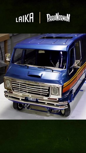 Van on the run! Our crew assembles then demolishes Mitch’s beloved Baby in this zombie chase scene from #ParaNorman. #stopmotion | ParaNorman