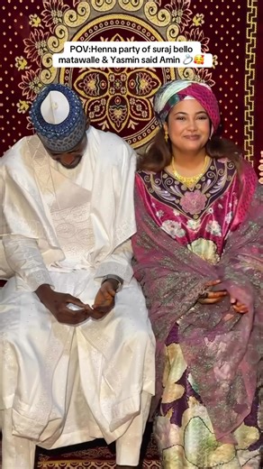 Henna Party Highlights of Suraj Bello Matawalle and Yasmin