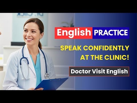 How to Talk to a Doctor in English 👨‍⚕️ | English Listening Practice | Easy Check-Up Conversation ✅