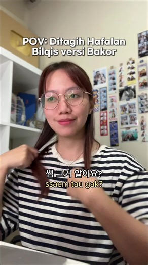 Kak @Ayu Ting Ting mau absen setoran Bilqis versi Korea donk