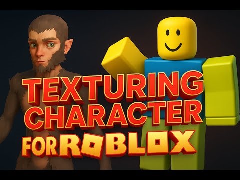 Creating a Character for Roblox in Substance Painter: Making a Recolorable Texture - Episode #2!