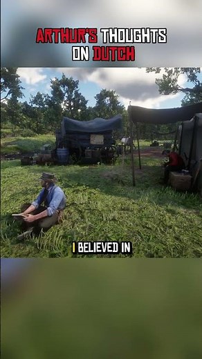 Arthur’s Thoughts on Dutch | RDR2 Short