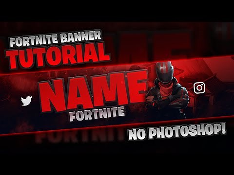 How to Make a Fortnite Youtube Banner WITHOUT PHOTOSHOP 2020 (Free & Easy!)