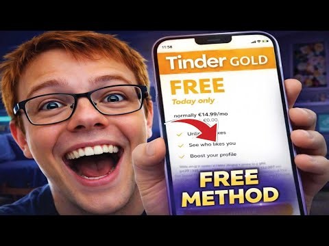 How to Unlock Tinder Gold Features for Free 2026 – Legit Method