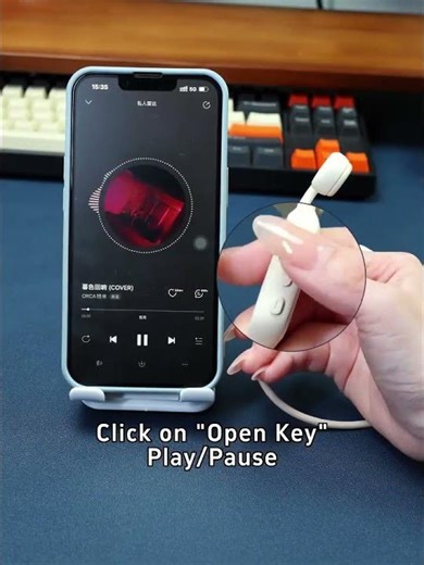 POLVCDG X7 Bone Conduction Headset IPX8 Open Headset Bluetooth 5.3