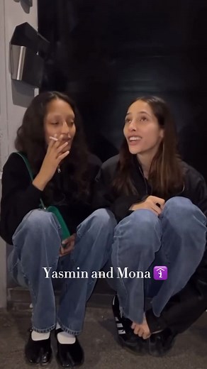 Yasmin Wijnaldum and Mona Tougaard walking for Max Mara F/W 24 #monatougaard #yasminwijnaldum