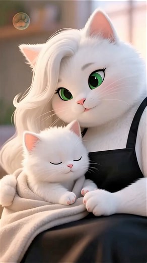 A Maid Mama's Quiet Morning🐾 | #shorts #aishorts #shortvideo #shortsfeed #cat