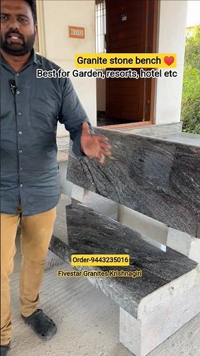 granite Stone bench - Best for resorts, garden, hotel, park etc.,