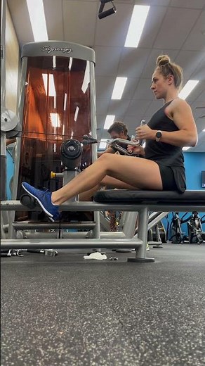 Cable seated row (neutral grip)