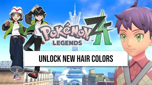 How to Unlock Additional Hair Colors - Pokémon Legends: Z-A | PokéJungle