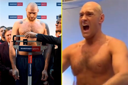 Tyson Fury set to weigh in at career-lightest for Oleksandr Usyk fight after flaunting trimmed physique
