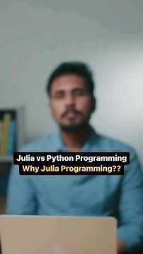 Is it again required to shift from python to julia? || Julia Programming || Python Tutorial