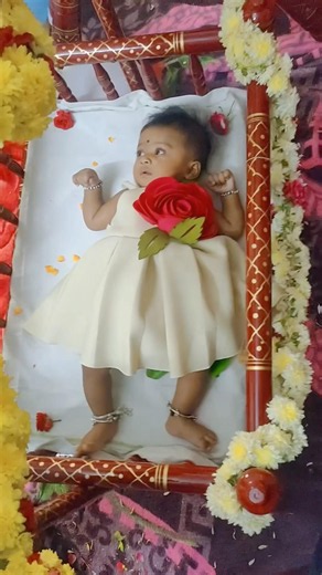 5 Months Baby Naming Ceremony 💖 | Cute Family Moments | Traditional Naming Ceremony Celebration 🎉