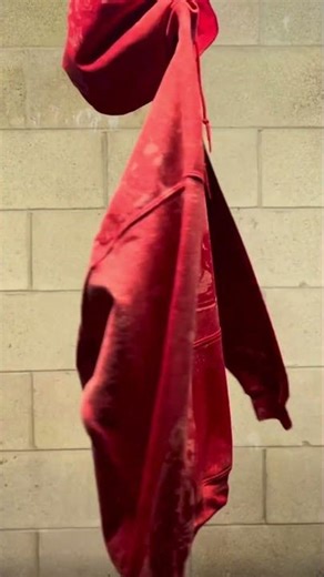 Easy Money Red STG Hoodie #STGClothing #bleachedhoodie #streetwear #customhoodie