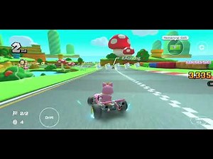 Mario Kart Tour - GBA Peach Circuit [1080p HD]