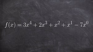 What is the definition of standard form, degree, and leading coefficient of a polynomial?