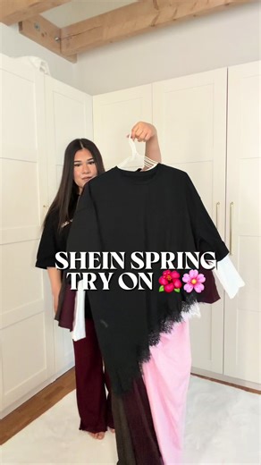 Ihr habt alle nach einem Try On gefragt 🌺🌸| IG: dunja.nfs #shein #tryon #spring #fashion