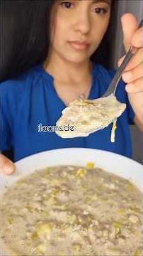 Käse-Lauchsuppe mit Schmand