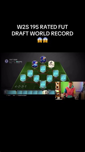 W2S Achieves 195 Rated FUT Draft World Record in FIFA 20