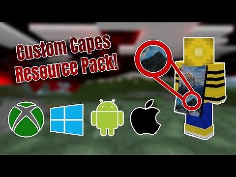 How To Get CUSTOM CAPES Texture Pack In Minecraft Bedrock Edition (Android, Windows, Ios, Xbox)