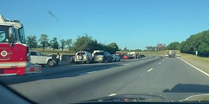 Crash on I-85 near exit 48