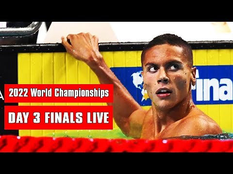 2022 World Swimming Championships Day 3 Finals SwimSwam Watch Party