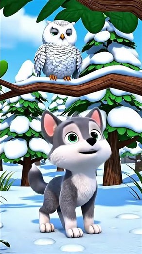 "🐺 Little Gray Wolf Adventure 🌟 | Fun Animal Story for Kids | Minison Kid" #kidsanimation