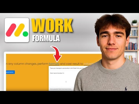 How to Work With Formulas In Monday.com (Tutorial 2026)