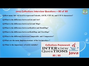 Java Collections Interview Questions – 80 out of 80
