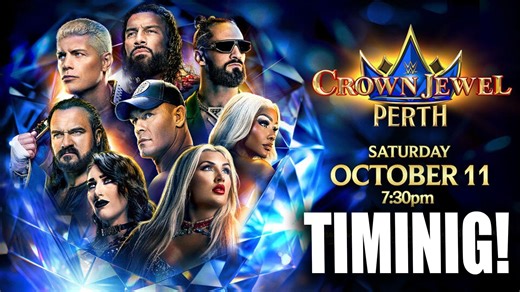 What time does WWE Crown Jewel start tonight? US, Australia, India & more (October 11, 2025)