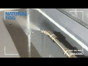Simulating Oil Mist with High Pressure Mist Nozzles – Precision Demo for CNC Oil Mist Recovery Machi