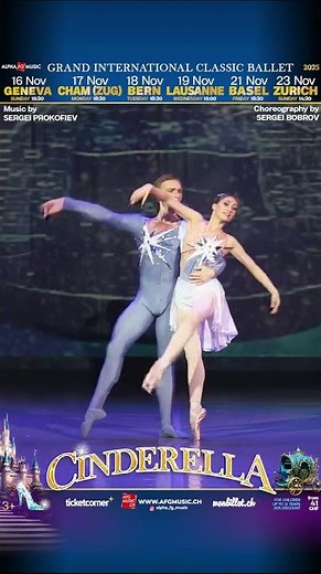 Cinderella–a ballet-fairy tale for adults and children,based on the famous story by Charles Perrault