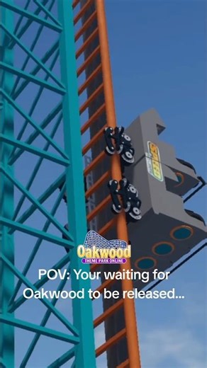 When is Oakwood going to be released?! 💔💔💔 #oakwood #themepark #oakwoodthemepark #roblox