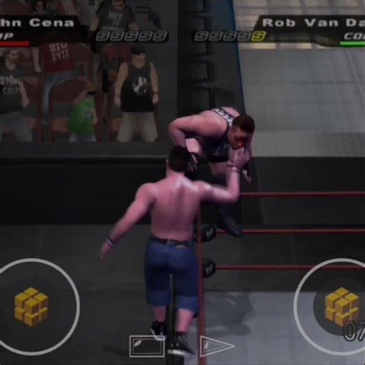 John Cena Wins After a Tough LADDER Match! 💪 WWE SmackDown: Here Comes The Pain (PS2) #shorts