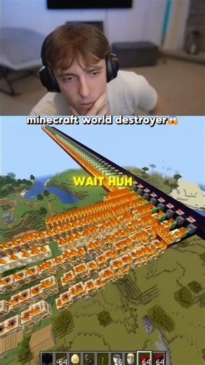 minecraft world destroyer😱