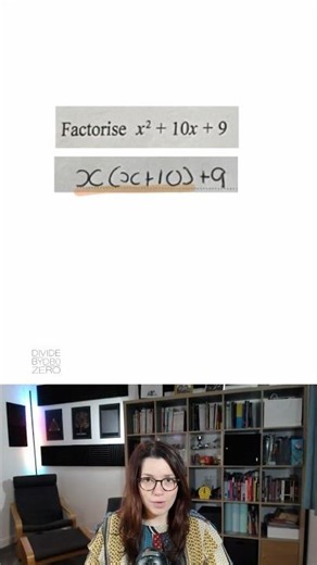 Factorising Quadratics | GCSE | Mistakes Clinic #MathsRevision #Factorising #Quadratics #StudyTok