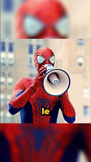 Le secret du changement de costume de Spider-Man !#spiderman