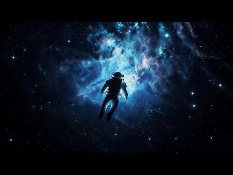 Lone Astronaut Drifting Through Space 🌌 2 Hours 4K Space Screensaver for Sleep