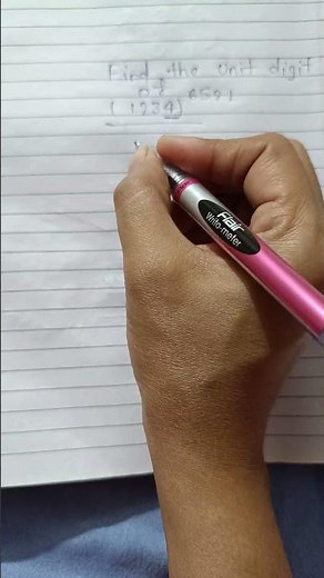 easy trick to find the unit Digit #mathematics##creative learning #