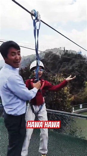 Zip line at Chandragiri hills Kathmandu #zipline #kathmandu #chandragirihills