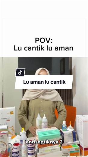 lu aman lu cantik, jangan lupa beli produk perawtaan luka di toko kita Glom store🥰😍#luka #perawatan #fyp