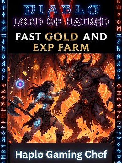 Diablo 4 Lord of Hatred Fast Gold and Exp Farm If your goal is to maximize gold and XP in the Lord of Hatred content while spending the least amount of time per reward, you need a plan that treats every minute as a resource. The fastest players don’t chase every shiny drop; they convert routine content into repeated, high‑value loops. This guide gives a complete, practical blueprint for doing exactly that: how to set up your Layer Boss investments, which activities to prioritize, how to tune you