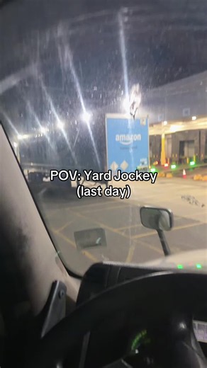 Yard Jockey Last Day POV: Amazon Trucking Yard Jockey Experience