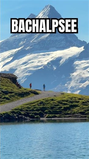 📍Bachalpsee, Switzerland🇨🇭Follow for daily Swiss Content🇨🇭#bachalpsee #switzerland #nature