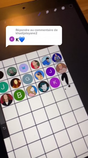 Colorful Macaron Drawing Meme Girl