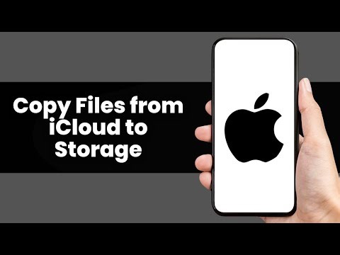 How to Copy Files from iCloud to iPhone Storage?