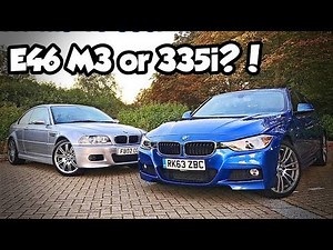 BMW E46 M3 vs F30 335I. How good is the BMW 3 Series?